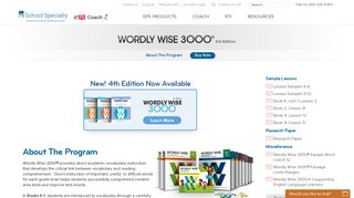 About The Program | Wordly Wise 3000® 3rd edition | School ...
