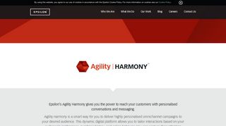 Agility Harmony | Personalised Conversations and ... - Epsilon