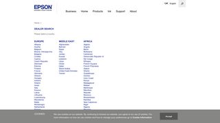 Dealer search - Epson