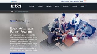 Epson Advantage Partner Program | Epson US