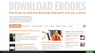 Free eBooks to download in Pdf, ePub & Kindle from Obooko