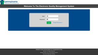 Welcome To The Electronic Quality Management System User ...