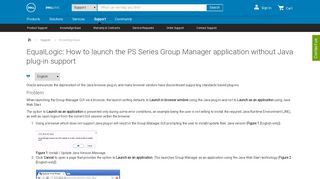 EqualLogic: How to launch the PS Series Group Manager application ...