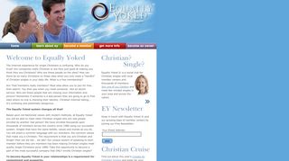 Equally Yoked Christian Dating Service - helping Christian Singles ...