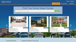 Homes for Sale and Real Estate Home Listings | EQUATOR