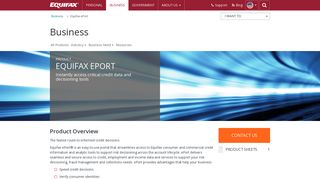 Equifax ePort | Business | Equifax