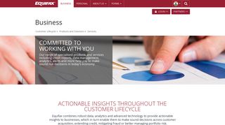 Business | Equifax India