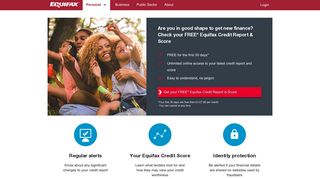 Check your FREE* Equifax Credit Report & Score | Equifax UK