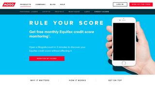 Free Credit Score Canada | Mogo