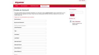 Create a free account for online questions - Find Answers