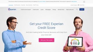 Experian | Credit Report, Free Credit Score & Comparison