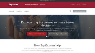 Equifax NZ: Credit Reporting, Credit Risk & Analytics
