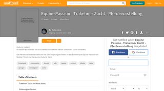 Equine Passion - Trakehner Zucht - Pferdevorstellung - MailaJones ...