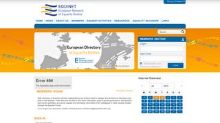 Members' Room - Equinet - European network of equality bodies