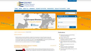 Publications - Equinet - European network of equality bodies