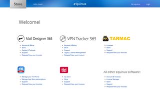 equinux License Manager - Welcome to equinux - equinux Store