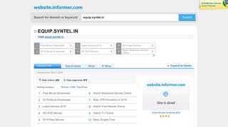 equip.syntel.in at Website Informer. Visit Equip Syntel.