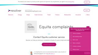 Equita Complaints Email & Phone | Resolver