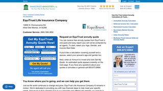 EquiTrust Life Insurance Company - Immediate Annuities