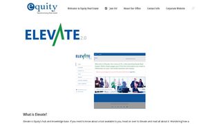 Equity Elevate (Agent Hub) - Equity Real Estate