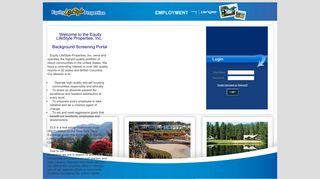 WELCOME PAGE - General Information Services