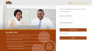 Equity Bank | Self Service Portal - OTP