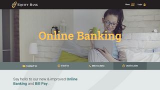 Online Banking and Bill Pay | Equity Bank