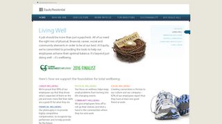 Equity Residential - Living Well - Benefits