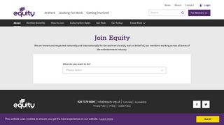 Join - Equity