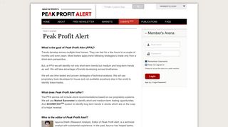 Peak Profit Alert - Daily Profit Hunter