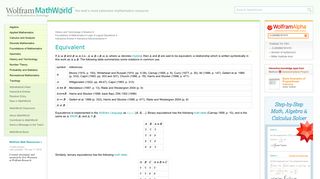 Equivalent -- from Wolfram MathWorld