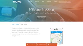 Mileage Tracking - Motus