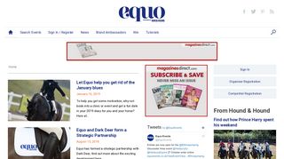 Equo Events - The ultimate events entry website