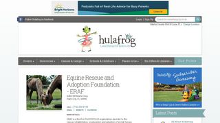 Equine Rescue and Adoption Foundation - ERAF - Hulafrog