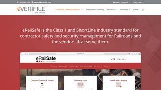 eRailSafe | Contractor Safety and Security Management for Railroads