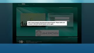 ERA Login Page