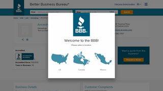 See our Better Business Bureau rating and reliability report.