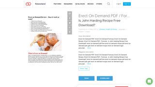 Erect On Demand PDF / Formula Is John Harding Recipe Free ...