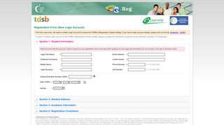 Registration Form - TDSB