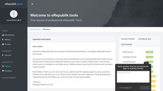 eRepublik.tools - Your eRepublik Tool Provider