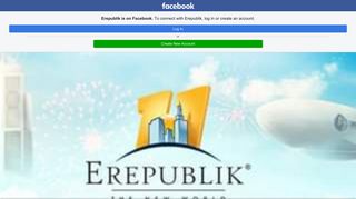 Erepublik - Home | Facebook - Facebook Touch