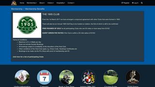 Membership Benefits - Erewash Valley Golf Club
