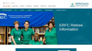 ERFC Retiree Information | Fairfax County Public Schools