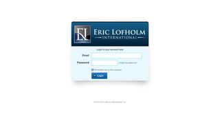 Eric Lofholm Membership Site Login