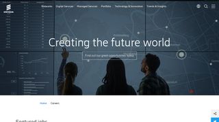 Ericsson Careers: Creating the future world