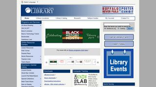 Buffalo and Erie County Public Library System |