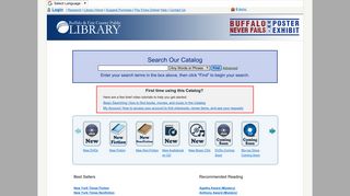 Search Home - Buffalo and Erie County Public Library