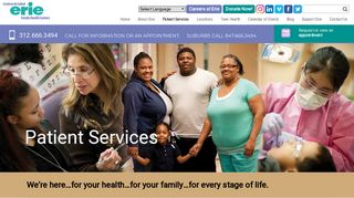Patient Services • Erie Family Health Centers