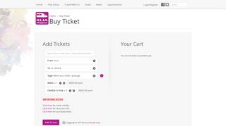 Buy Ticket - KLIA Ekspres