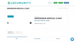 ERMINESKIN MEDICAL CLINIC | Locumunity
